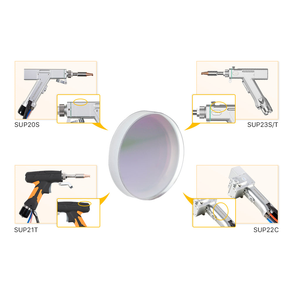 RAYWELD Original SUP Weiye Welding Cleaning Head Focusing & Collimating Lens
