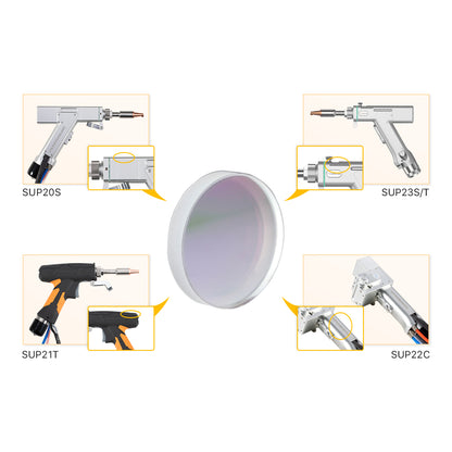 RAYWELD Original SUP Weiye Welding Cleaning Head Focusing & Collimating Lens
